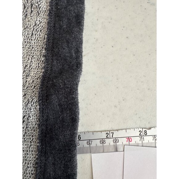 J.Crew Vintage Fleece Cowl Neck womens Sweatshirt Gray size plus 3X plus Cotton - Picture 8 of 8